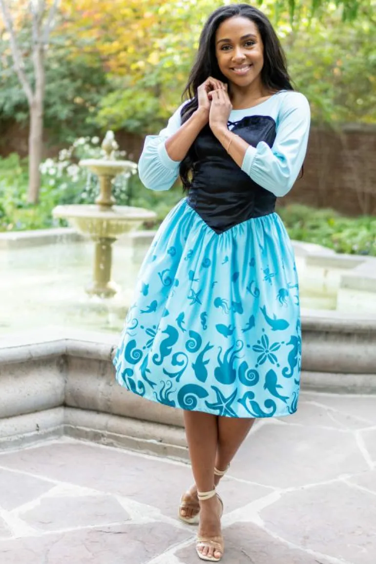 Princess Dresses-Little Adventures, LLC Enchanted Mermaid Day Dress