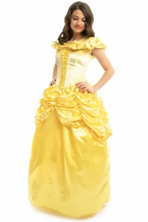 Princess Dresses-Little Adventures, LLC Enchanted Yellow Beauty