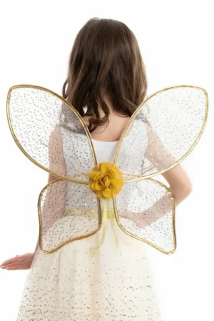 Accessories-Little Adventures, LLC Gold Shimmer Fairy Wings
