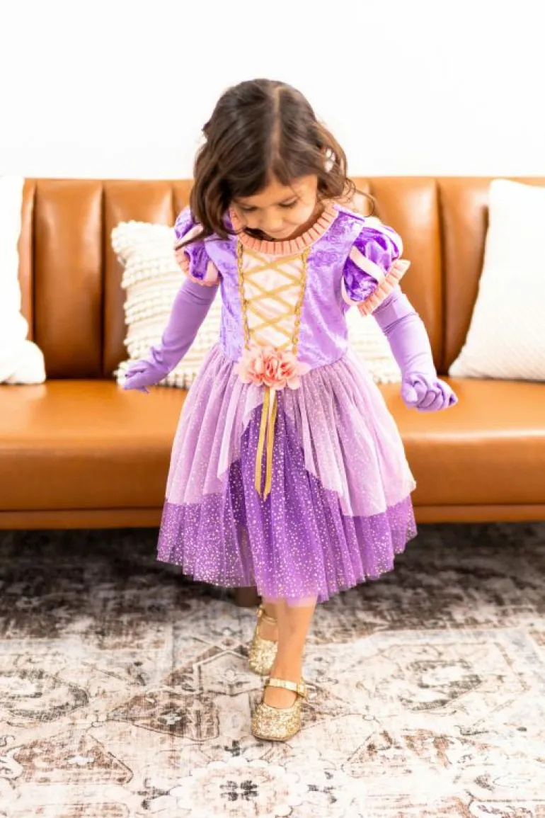 Accessories-Little Adventures, LLC Gold Shoes