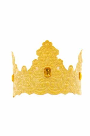 Accessories-Little Adventures, LLC Gold Sparkle Queen Full Crown