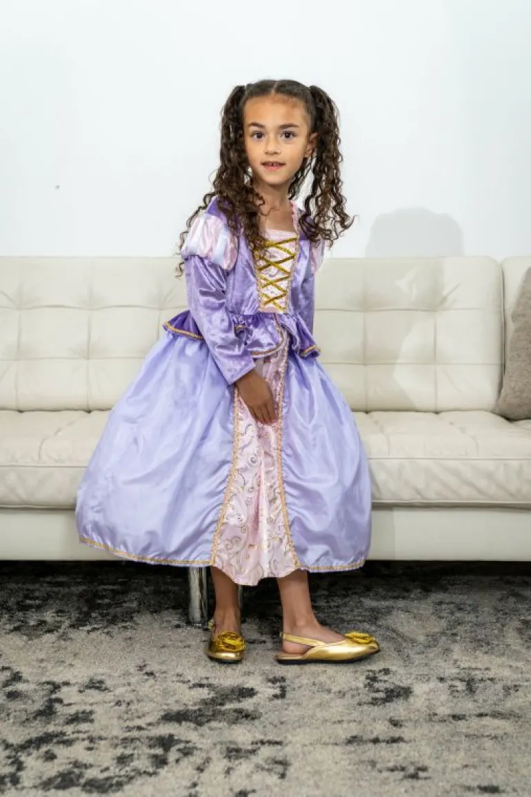 Accessories-Little Adventures, LLC Gold Sparkle Shoes