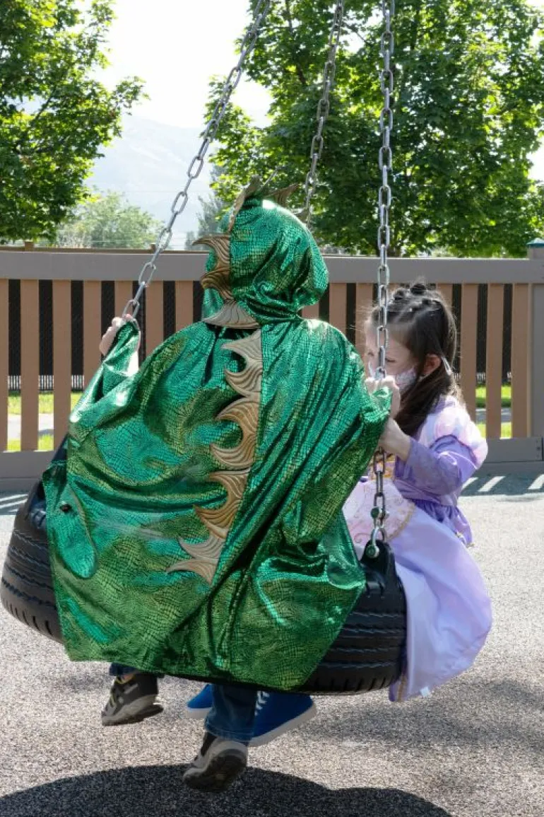 Cloaks | Knights & Dragons-Little Adventures, LLC Green Dragon Cloak