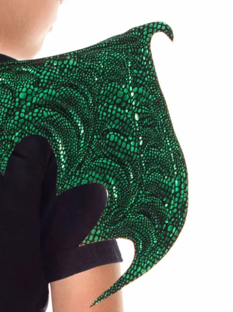 Accessories | Knights & Dragons-Little Adventures, LLC Green Dragon Wing & Mask Set
