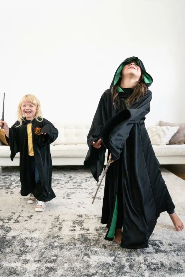 Cloaks | Wizards-Little Adventures, LLC Green Hooded Wizard Robe