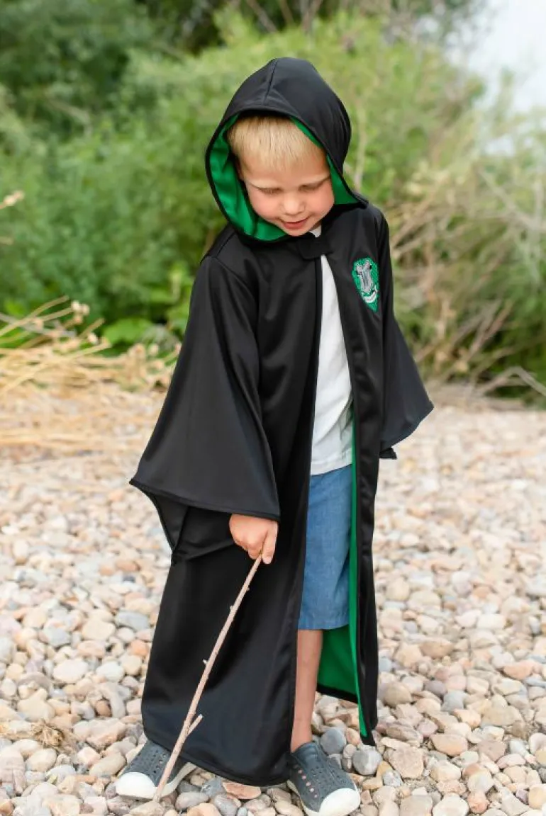 Cloaks | Wizards-Little Adventures, LLC Green Hooded Wizard Robe
