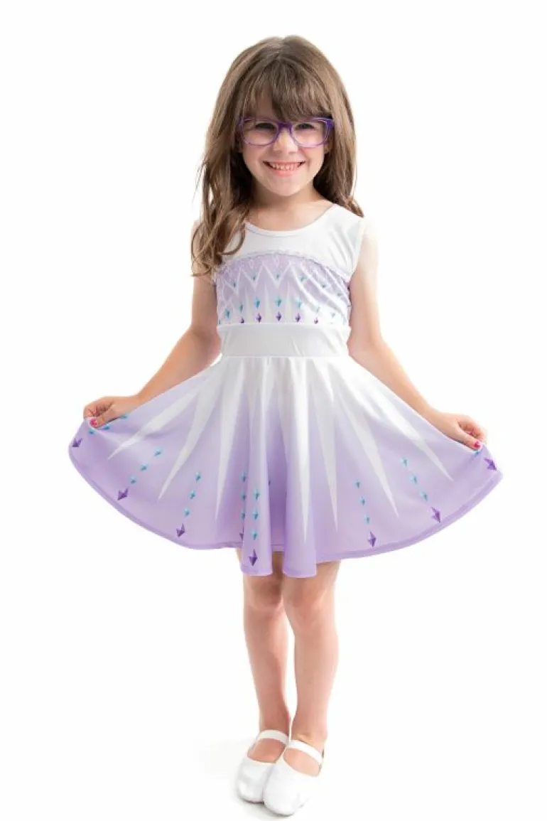 Twirl Dresses-Little Adventures, LLC Ice Coronation Twirl Dress