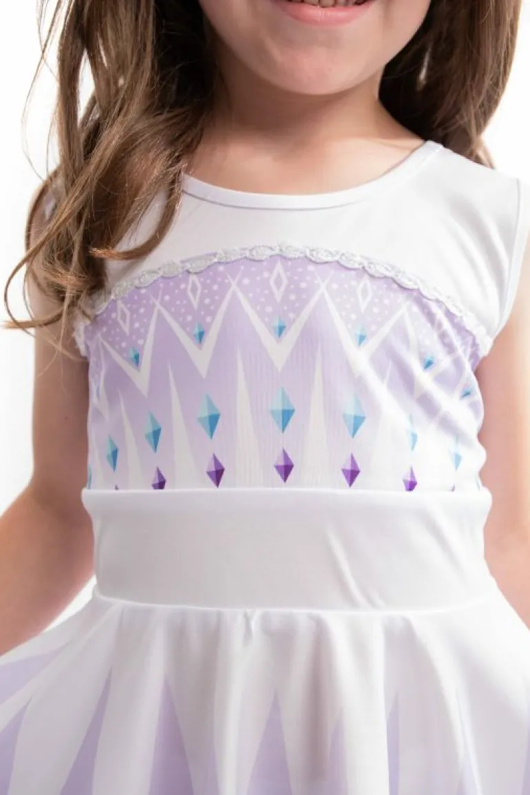 Twirl Dresses-Little Adventures, LLC Ice Coronation Twirl Dress