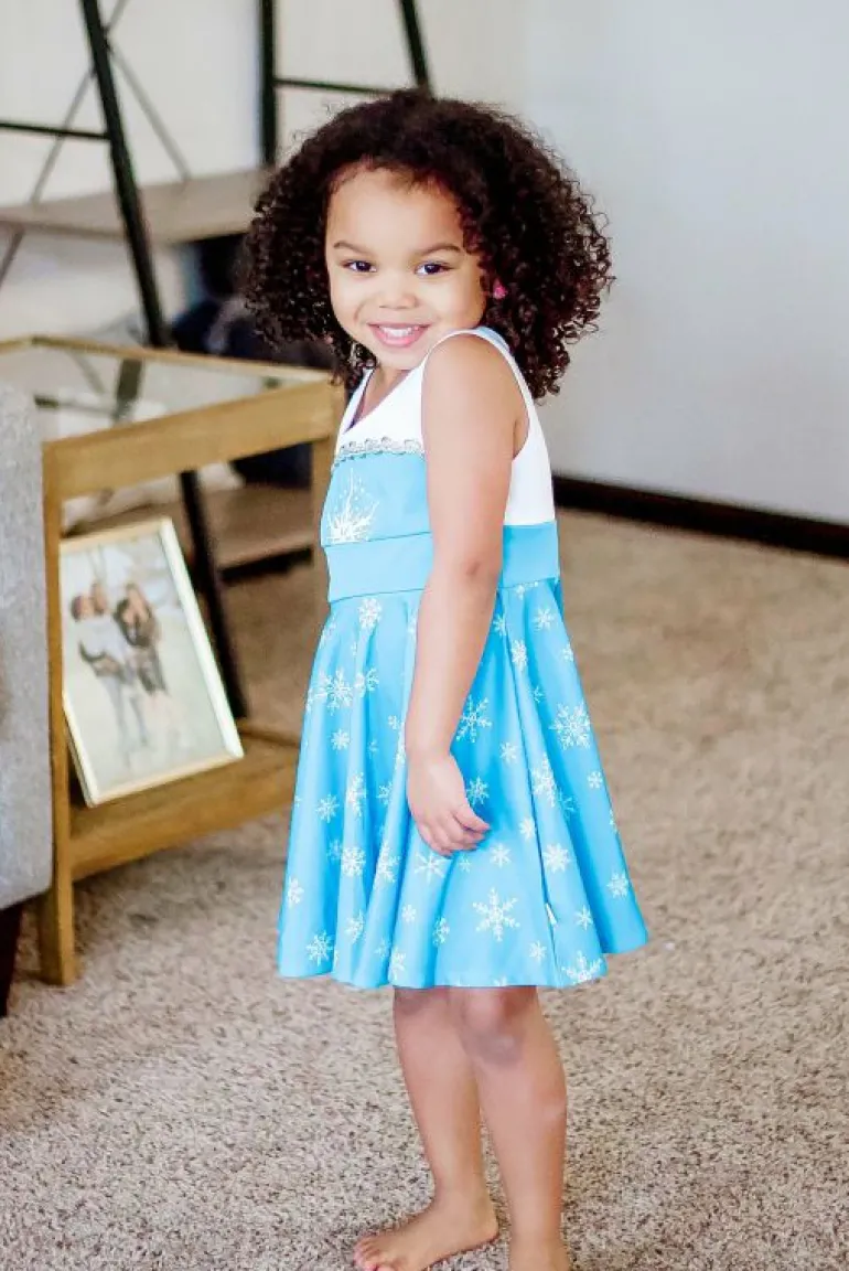 Twirl Dresses-Little Adventures, LLC Ice Twirl Dress