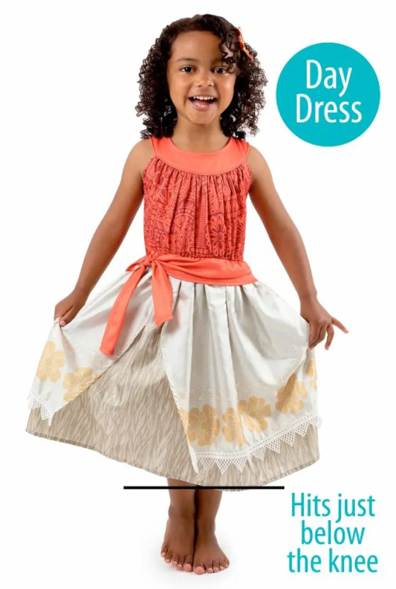 Traditional Dress Ups-Little Adventures, LLC Island Princess with Hair Clip