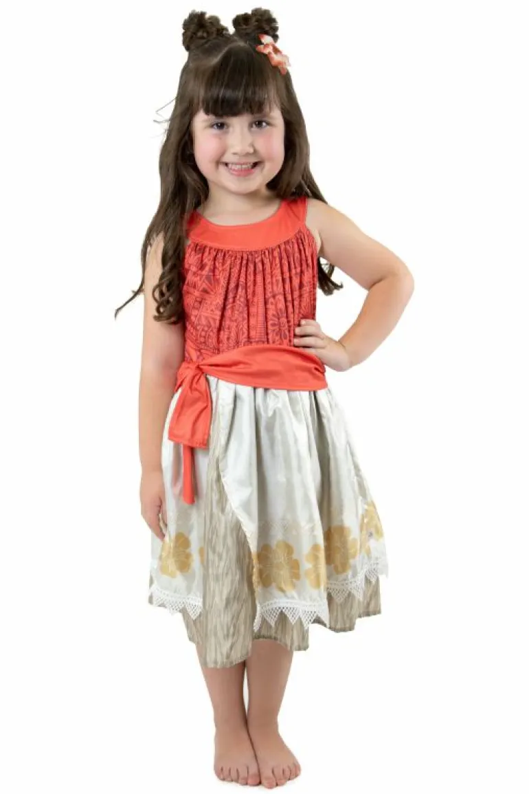 Traditional Dress Ups-Little Adventures, LLC Island Princess with Hair Clip