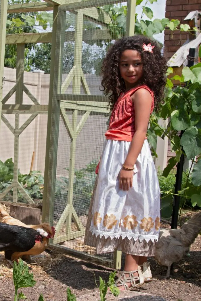 Traditional Dress Ups-Little Adventures, LLC Island Princess with Hair Clip
