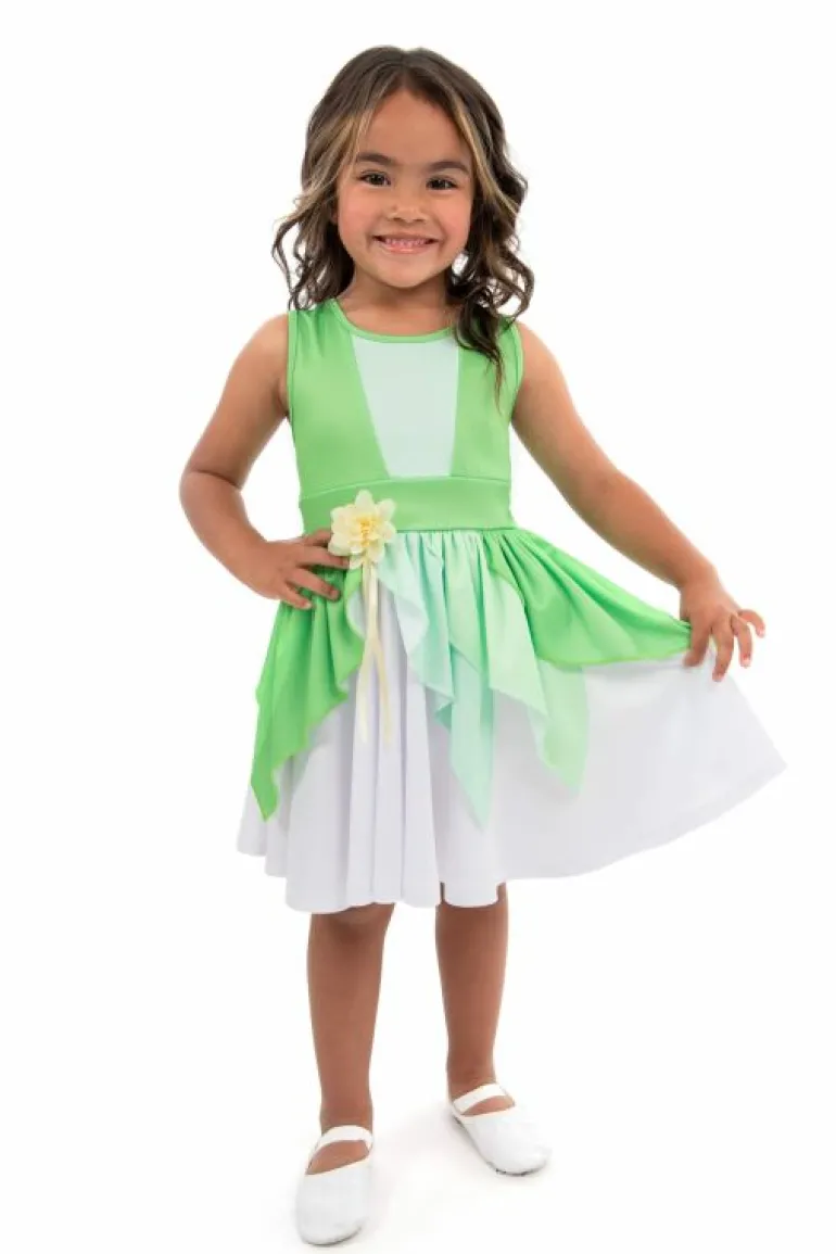 Twirl Dresses-Little Adventures, LLC Lily Pad Twirl Dress