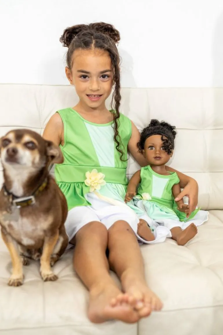 Twirl Dresses-Little Adventures, LLC Lily Pad Twirl Dress