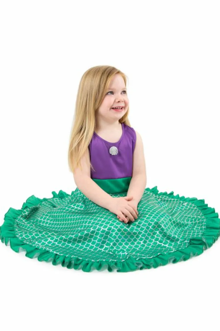 Twirl Dresses-Little Adventures, LLC Mermaid Twirl Dress