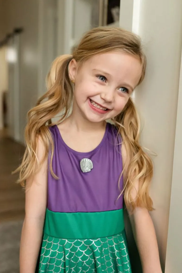 Twirl Dresses-Little Adventures, LLC Mermaid Twirl Dress