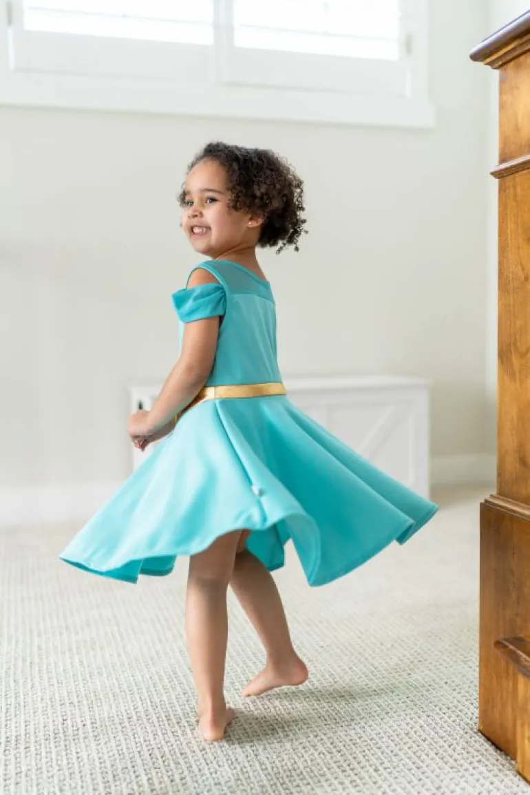 Twirl Dresses-Little Adventures, LLC Oasis Twirl Dress