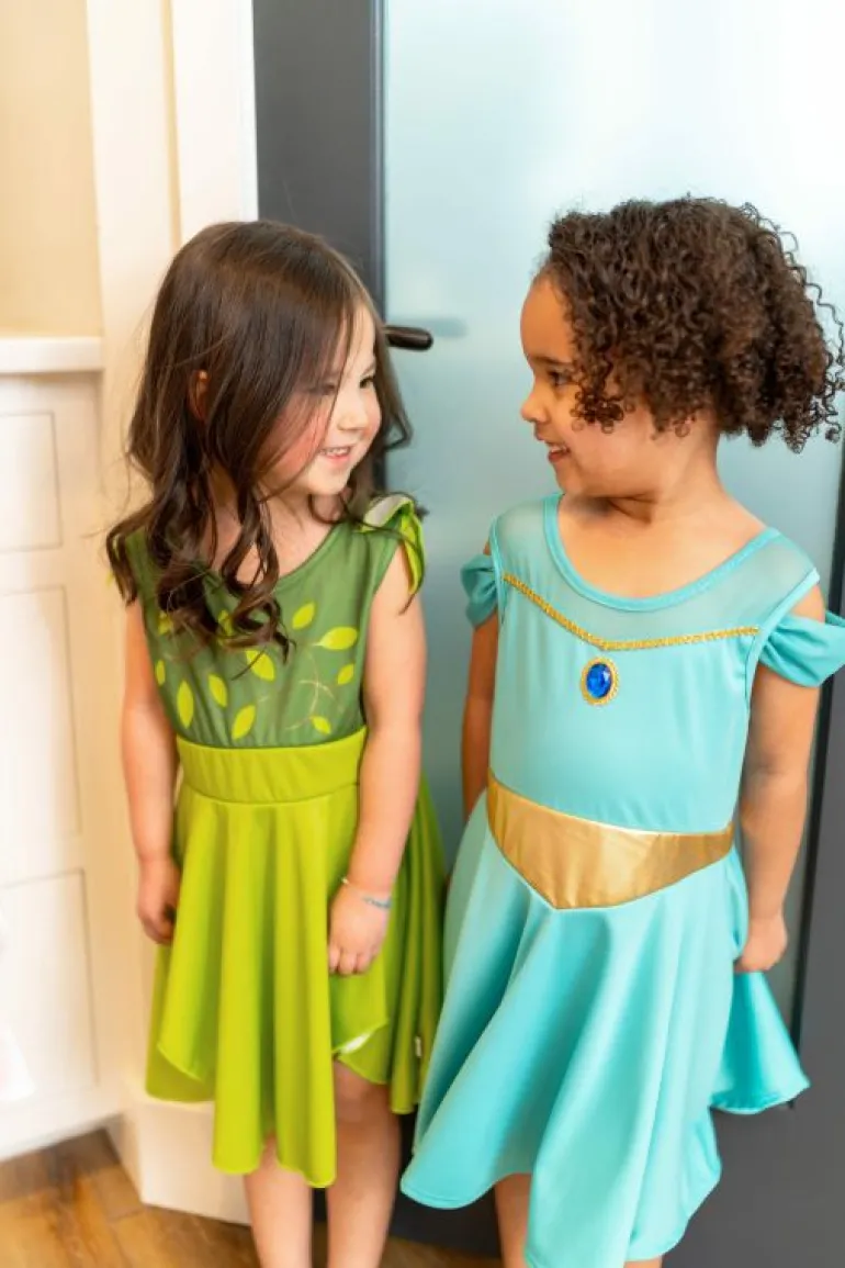 Twirl Dresses-Little Adventures, LLC Oasis Twirl Dress