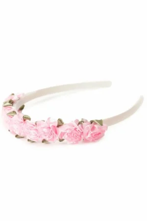 Accessories-Little Adventures, LLC Pink Flower Headband