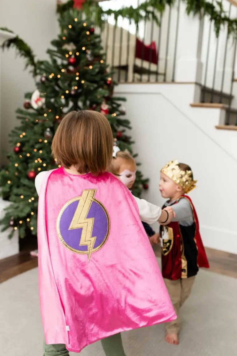 Cloaks | Super Hero-Little Adventures, LLC Pink Hero Cape & Mask Set