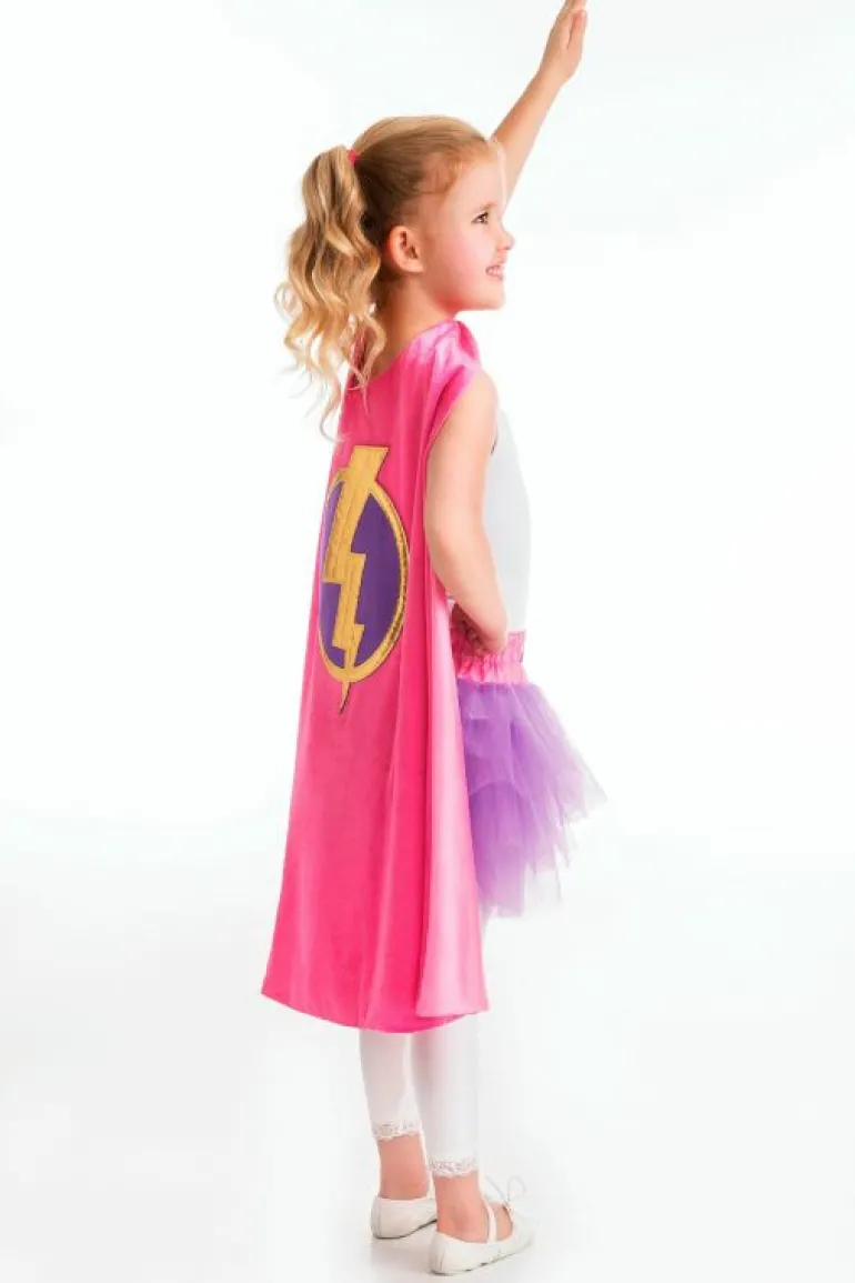 Cloaks | Super Hero-Little Adventures, LLC Pink Hero Cape & Mask Set