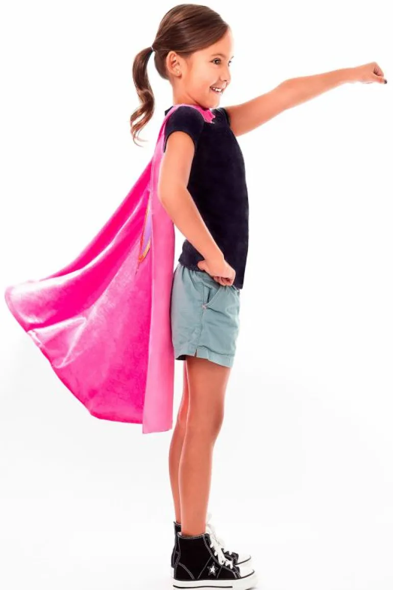 Cloaks | Super Hero-Little Adventures, LLC Pink Hero Cape & Mask Set