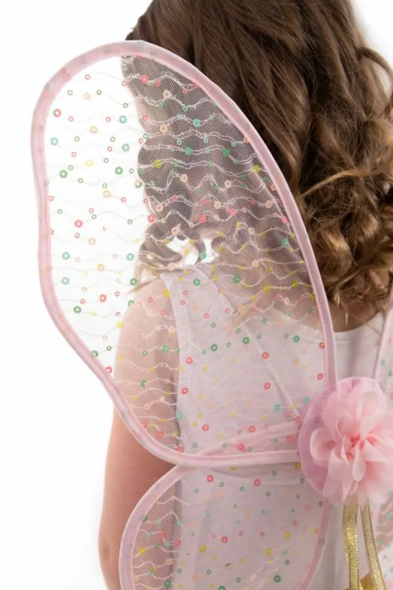 Accessories-Little Adventures, LLC Pink Shimmer Fairy Wings