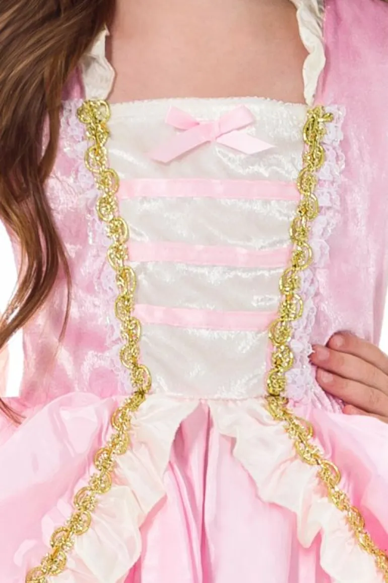 Traditional Dress Ups-Little Adventures, LLC Pink Vintage Princess Dress