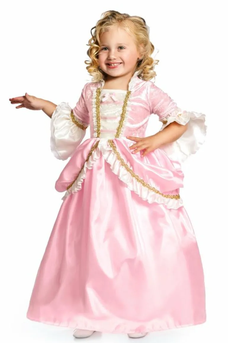 Traditional Dress Ups-Little Adventures, LLC Pink Vintage Princess Dress