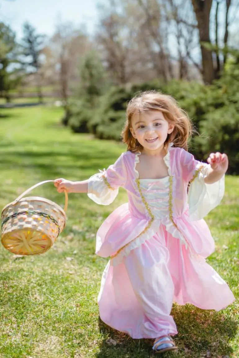Traditional Dress Ups-Little Adventures, LLC Pink Vintage Princess Dress