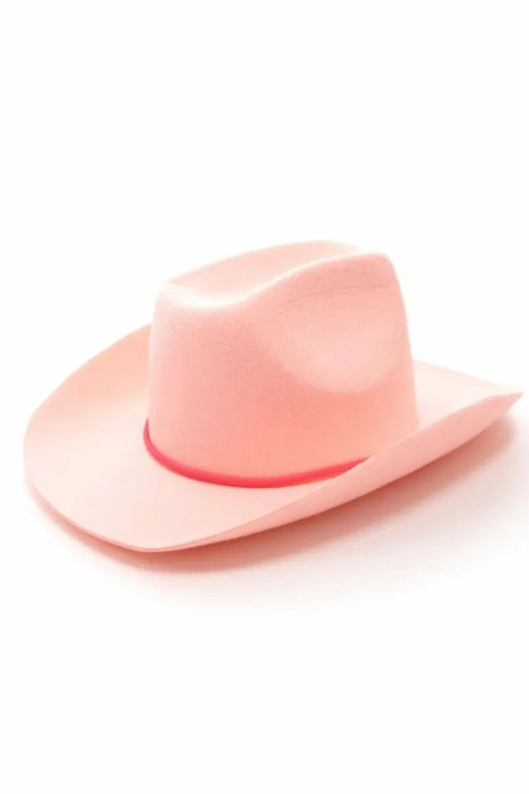 Cowboys-Little Adventures, LLC Pink Western Hat