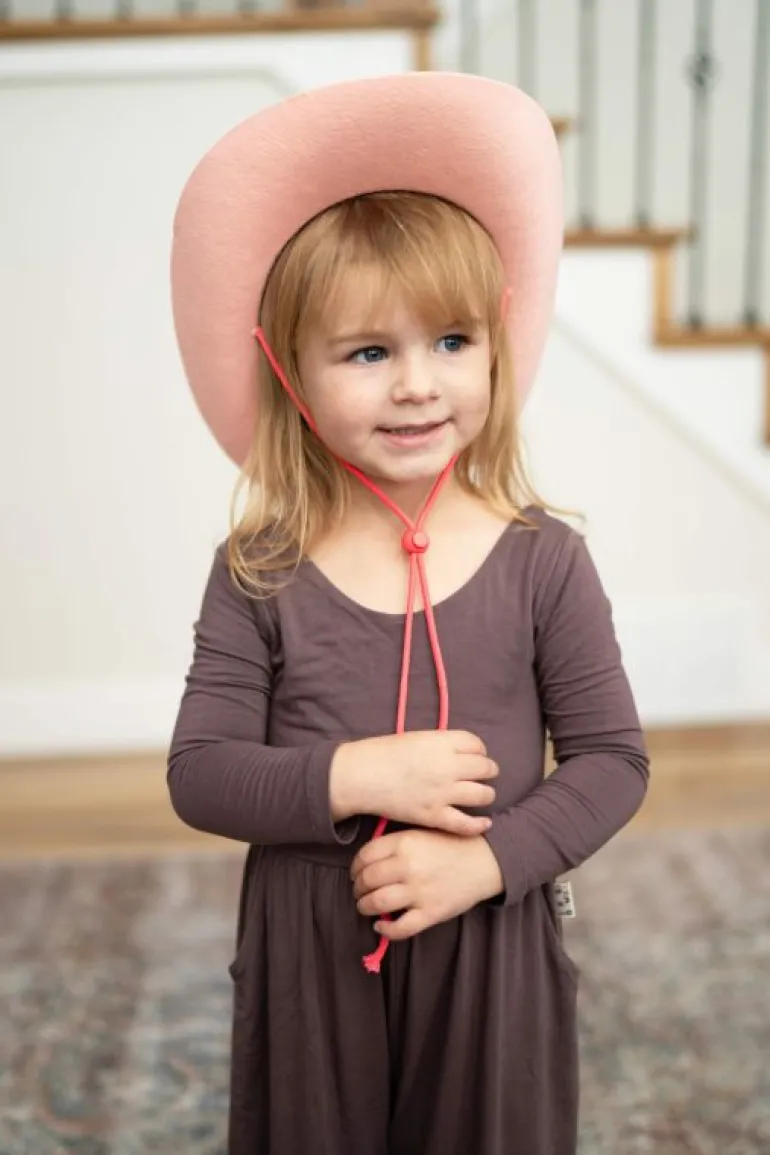 Cowboys-Little Adventures, LLC Pink Western Hat