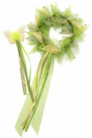 Accessories-Little Adventures, LLC Pixie Tinkerbell Fairy Halo & Wand