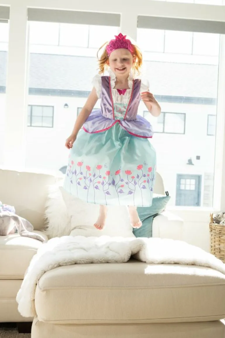 Little Hero Designed Dress Ups | Traditional Dress Ups-Little Adventures, LLC Princess Hallie with Soft Crown
