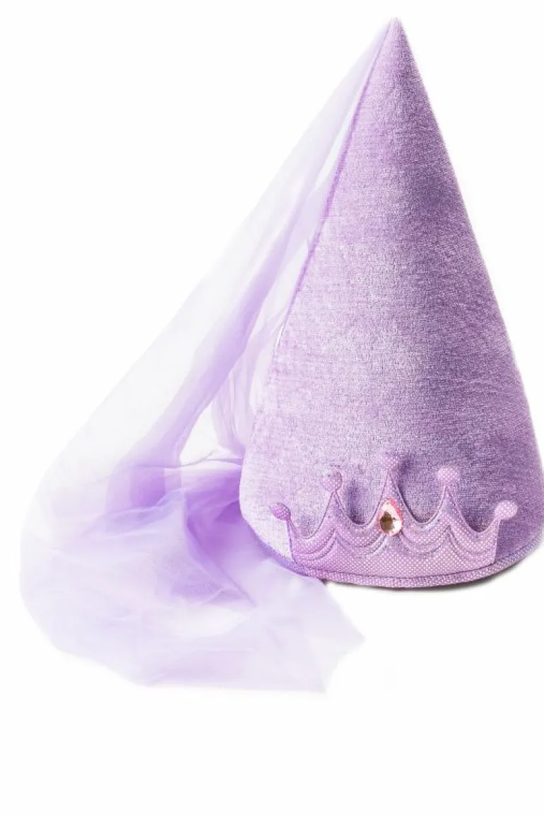 Accessories-Little Adventures, LLC Purple Princess Cone Hat