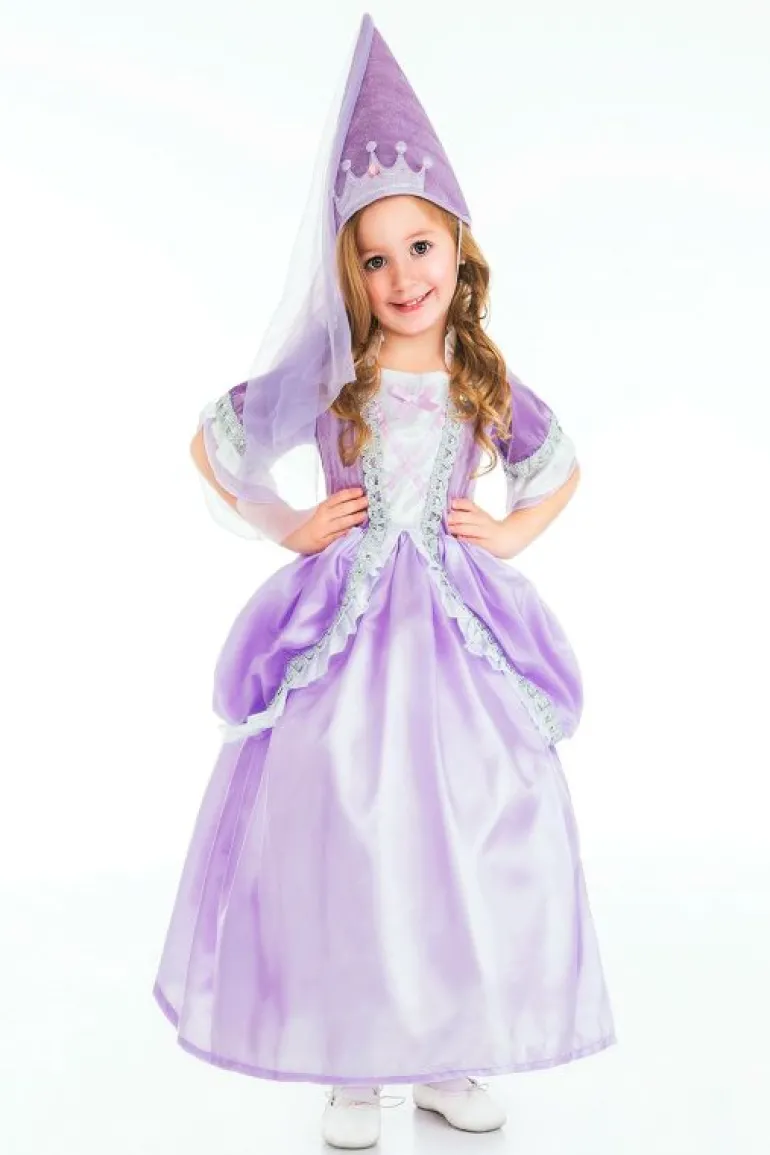 Accessories-Little Adventures, LLC Purple Princess Cone Hat