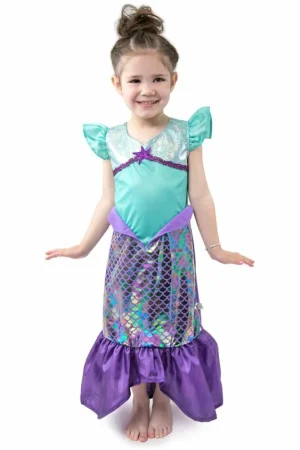 Traditional Dress Ups-Little Adventures, LLC Purple Sparkle Mermaid