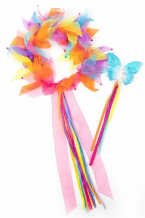 Accessories-Little Adventures, LLC Rainbow Fairy Halo & Wand