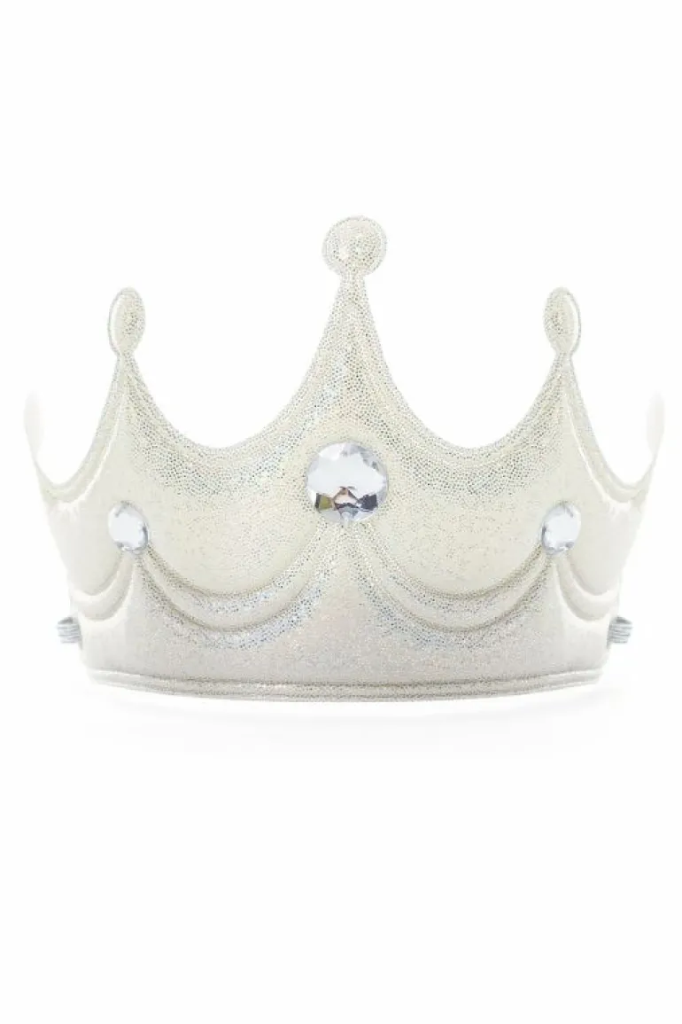 Accessories-Little Adventures, LLC Silver Princess Soft Crown