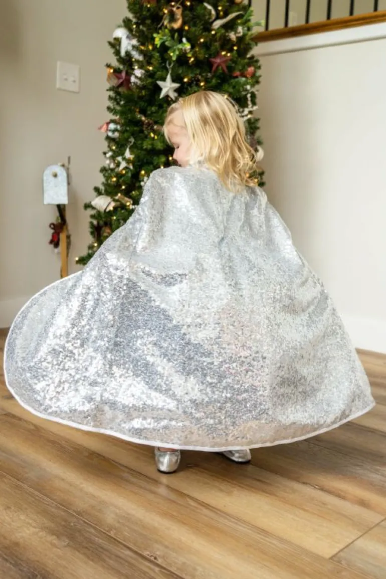 Cloaks-Little Adventures, LLC Silver Shimmer Cloak