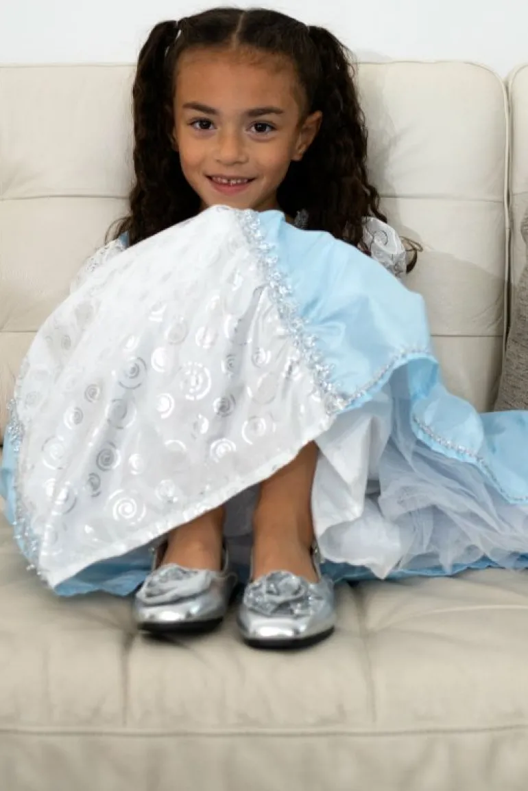 Accessories-Little Adventures, LLC Silver Sparkle Shoes