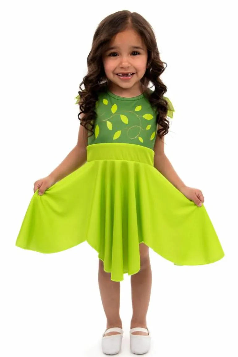 Twirl Dresses-Little Adventures, LLC Tinkerbell Twirl Dress