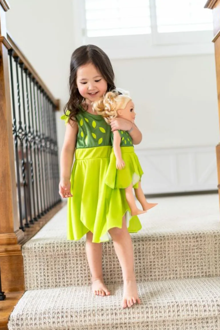 Twirl Dresses-Little Adventures, LLC Tinkerbell Twirl Dress