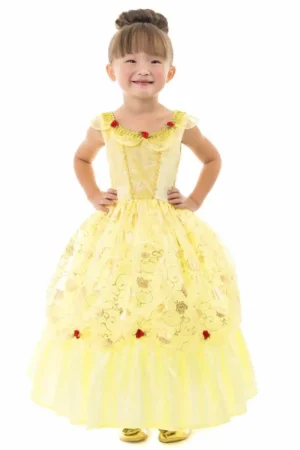 Traditional Dress Ups-Little Adventures, LLC Yellow Beauty Dress Up