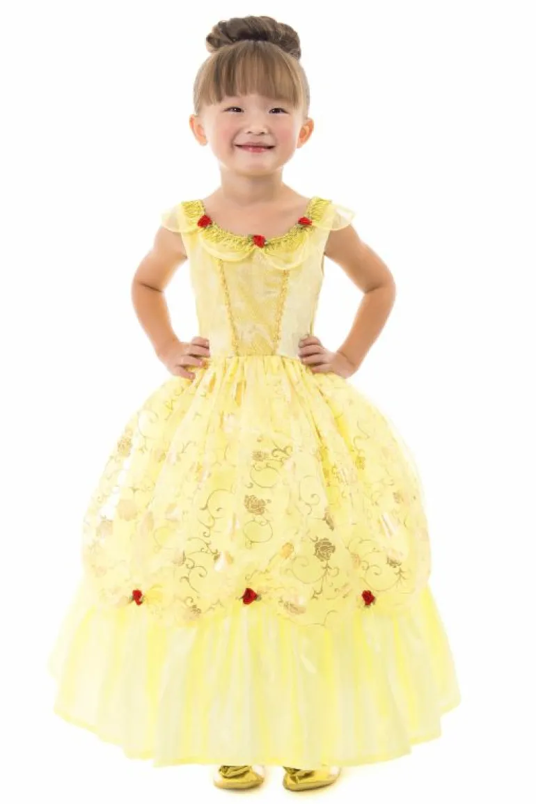 Traditional Dress Ups-Little Adventures, LLC Yellow Beauty Dress Up