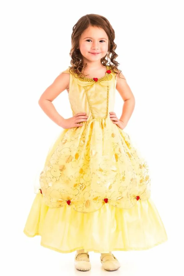 Traditional Dress Ups-Little Adventures, LLC Yellow Beauty Dress Up