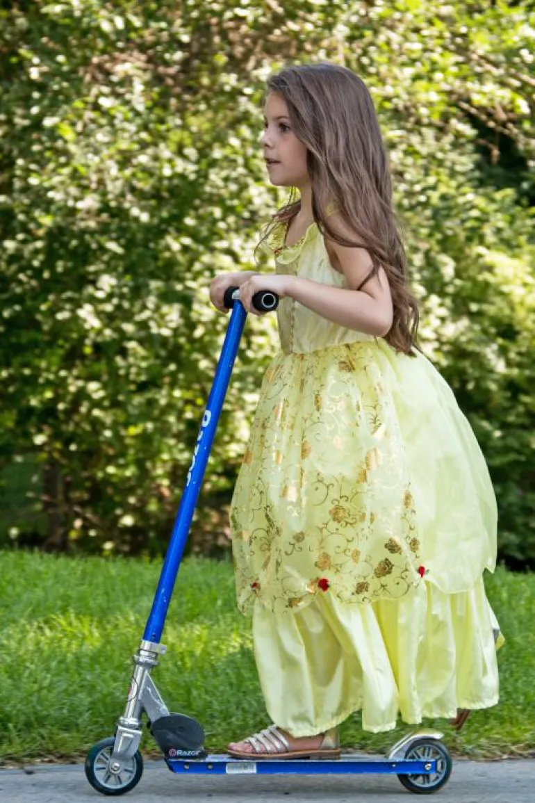 Traditional Dress Ups-Little Adventures, LLC Yellow Beauty Dress Up
