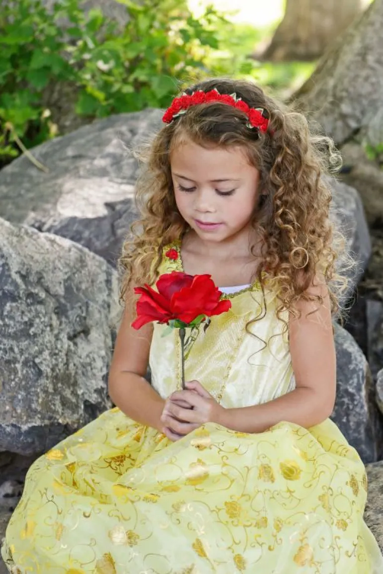 Traditional Dress Ups-Little Adventures, LLC Yellow Beauty Dress Up