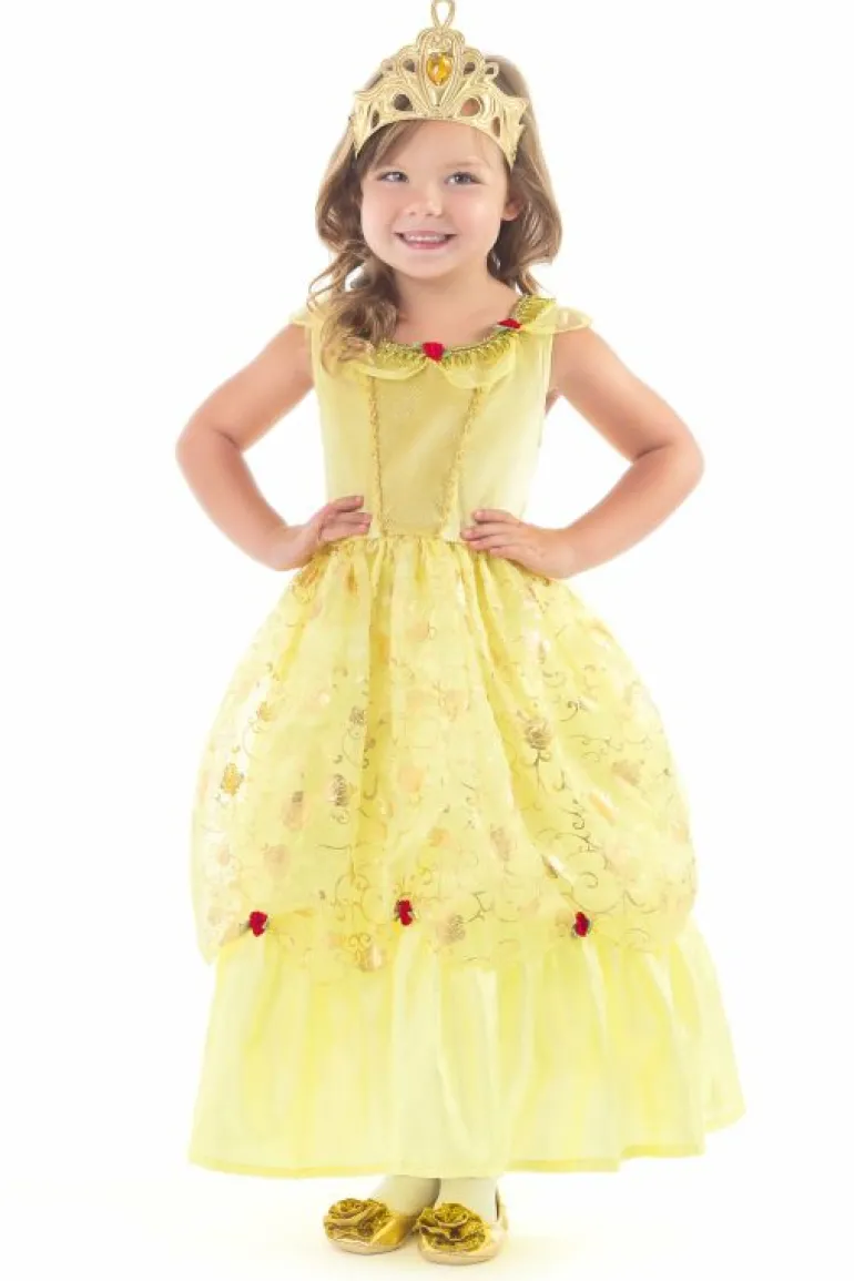 Traditional Dress Ups-Little Adventures, LLC Yellow Beauty Dress Up