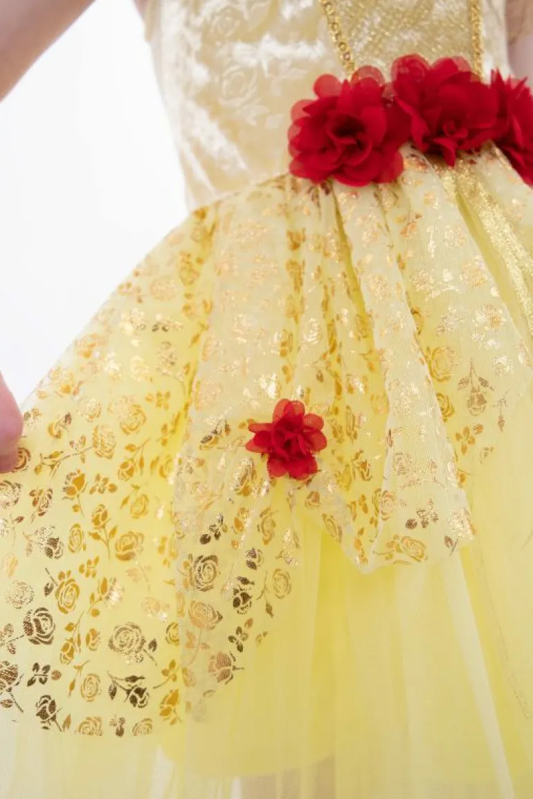 Party Dresses-Little Adventures, LLC Yellow Beauty Party Dress